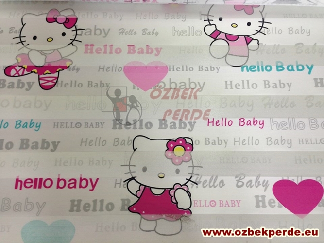 Hello Kitty Zebra Perde